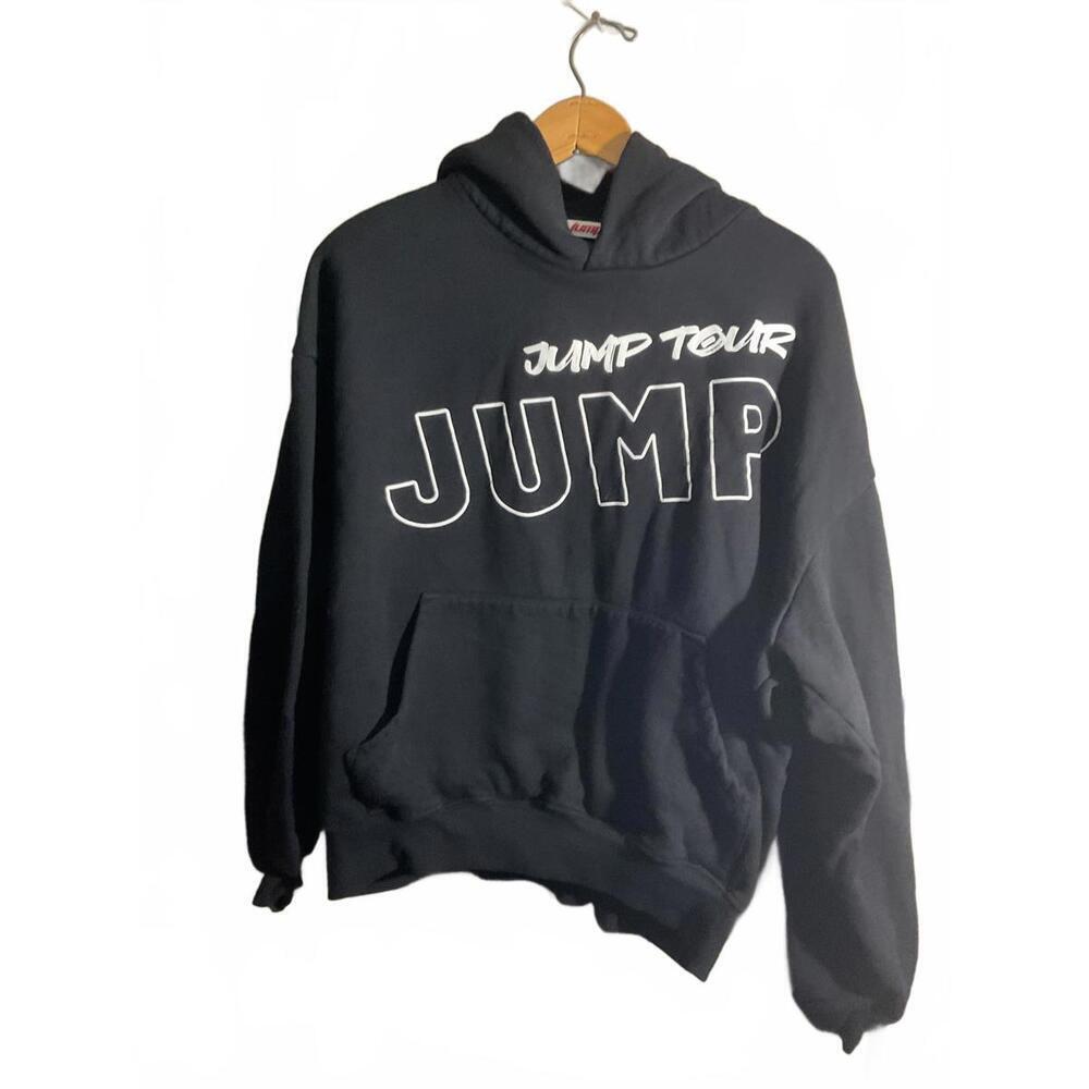 Jump Tour Black Hoodie Sweatshirt - Picture 2 of 9